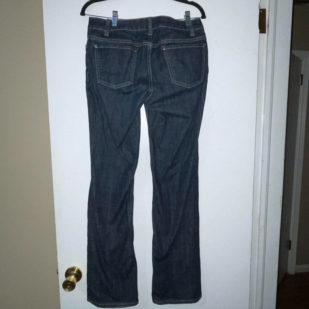 Banana‎ Republic Wide Leg Blue Jeans Size 6 - Picture 3 of 9